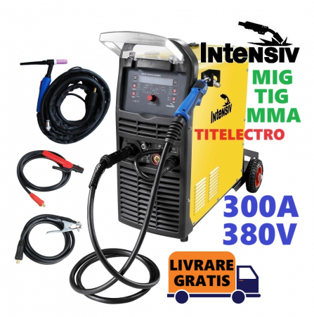 Pachet aparat sudura cu gaz DIGI MIG 300 cu pistolet TIG [1]
