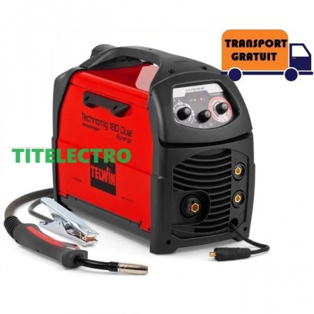 Pachet aparat sudura cu gaz Technomig 180 Dual Synergic [1]