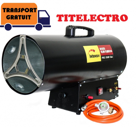Tunuri de caldura, aeroterme, incalzitoare - Pro 51kW Gaz - Tun de caldura cu gaz GPL