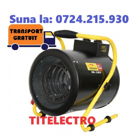 Tunuri de caldura, aeroterme, incalzitoare - Pro 5kW R - Aeroterma electrica 380V