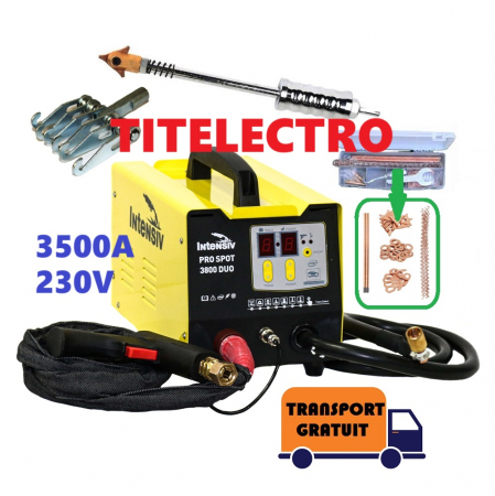 Aparate tras indreptat tabla auto - PRO SPOT 3800 DUO + dispozitiv tragere cu 6 carlige