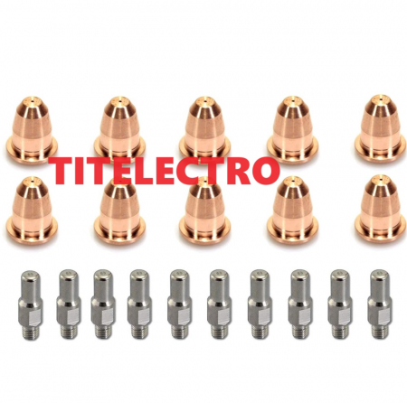 Accesorii si consumabile sudura, tras indreptat tabla, taiere cu plasma - Set 20 accesorii pistolet S25, S30, S45, taiere cu plasma