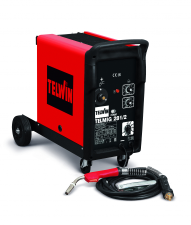 Aparate sudura MIG-MAG Telwin cu sarma argon CO2 sau fara gaz - TELMIG 281/2 - Aparat de sudura MIG-MAG