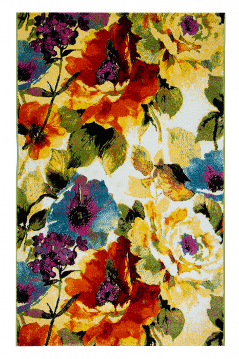 Covor Floral Friese Colorat F858 [1]