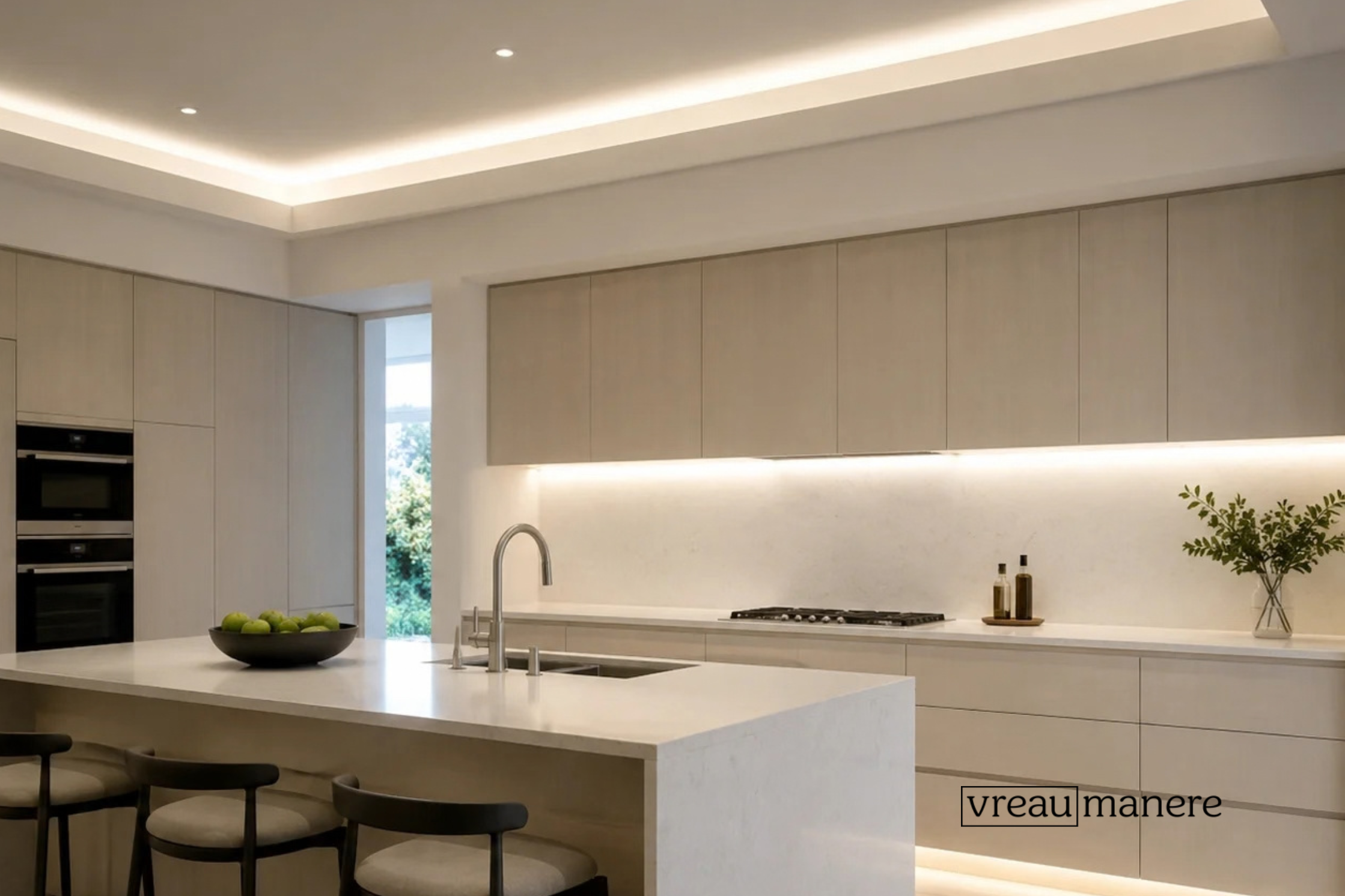 Lumină ambientală în mobilier: cum folosești banda LED pentru bucătărie, dressing sau living