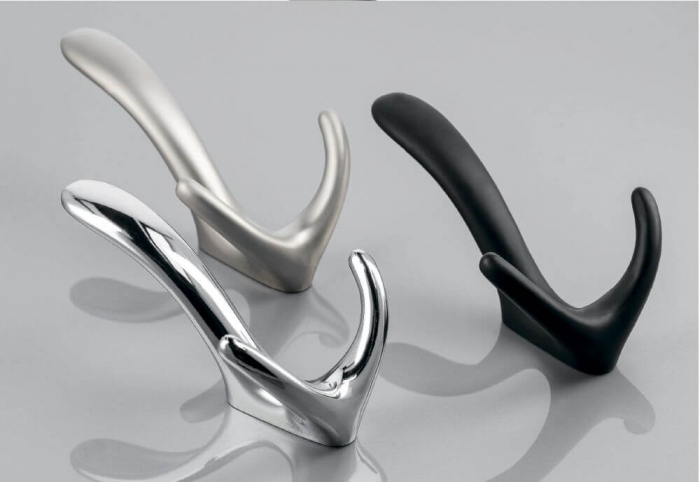 Cordoba - Agatatoare cuier, finisaj negru mat, 130x78x60 mm [3]