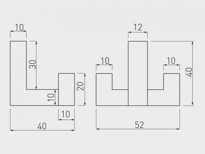 K2202 - Agatatoare cuier dublu, finisaj otel periat, 40x52x40 mm [5]