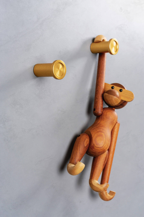 Agatatoare cuier Round, finisaj alama intunecata periata, 28x45 mm [4]