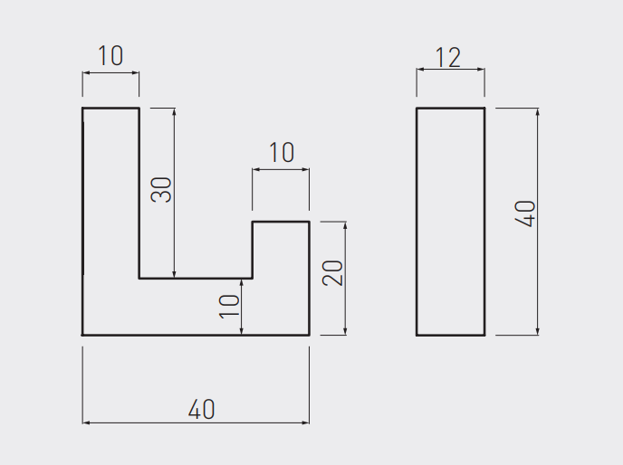 K2201 - Agatatoare cuier simplu, finisaj otel periat, 40x12x40 mm [3]