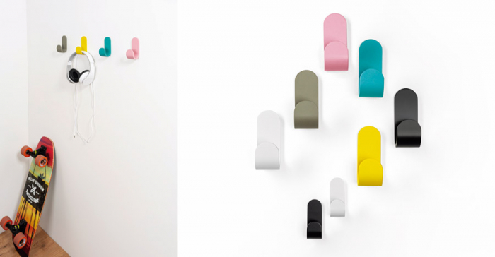 Tok - Agatatoare cuier, finisaj roz, 40x100x47 mm [4]