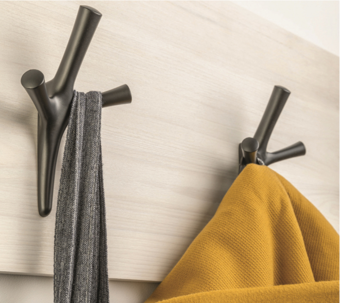 Walencia - Agatatoare cuier, finisaj negru mat, 164x107x58 mm [6]