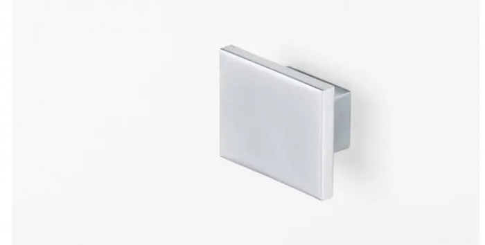 Square - Buton pentru mobila, finisaj crom lucios [3]