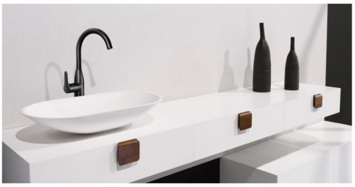 Buton pentru mobila Tacco, finisaj nuc [6]