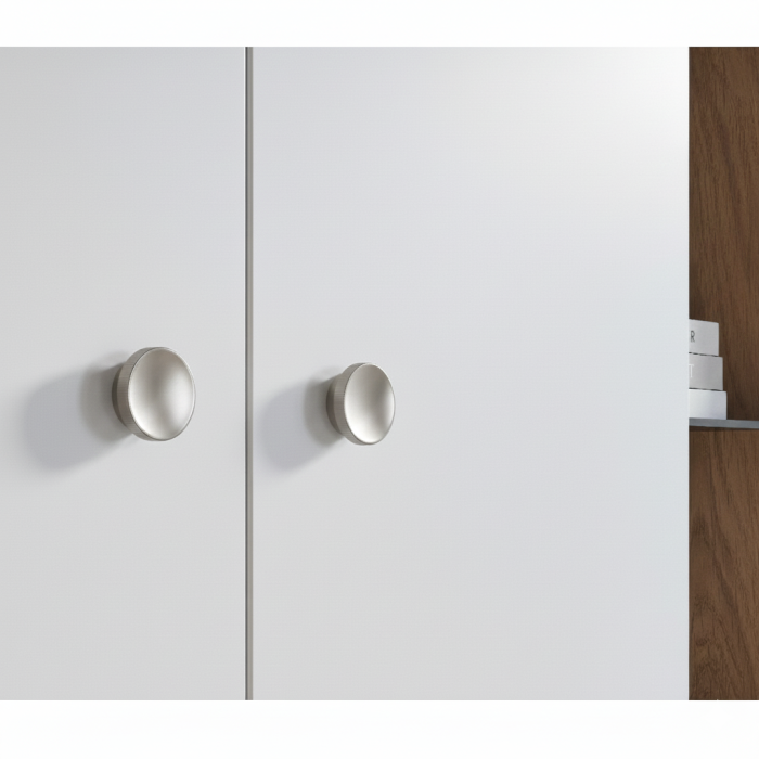 Tuyo JBL - Buton pentru mobila, finisaj nichel satin, D:70 mm [4]