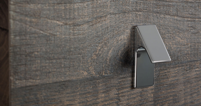 Zapa - Buton pentru mobila, finisaj crom lucios [2]