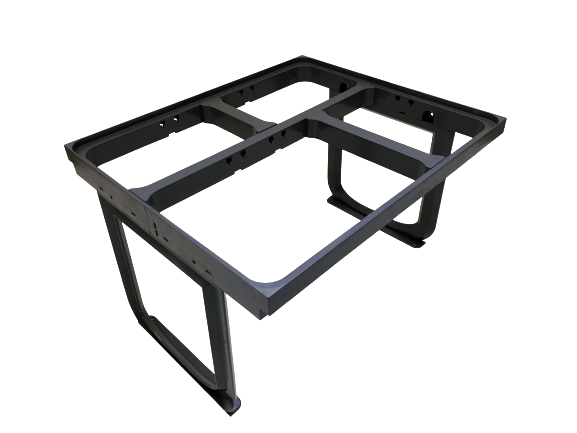 Cos de gunoi Jazz 45 incorporabil, colectare selectiva, 1 compartiment x15 litri si 3x7 litri, H300 mm [2]