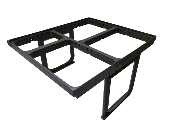 Cos de gunoi Jazz 60 incorporabil, colectare selectiva, 3 compartimente x15 litri si 1x7 litri, H300 mm [2]