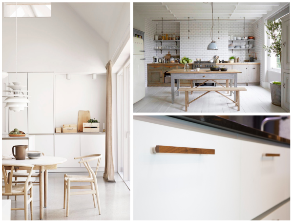 Ara W - Maner pentru mobila, finisaj otel inoxidabil/nuc, L:284 mm [4]