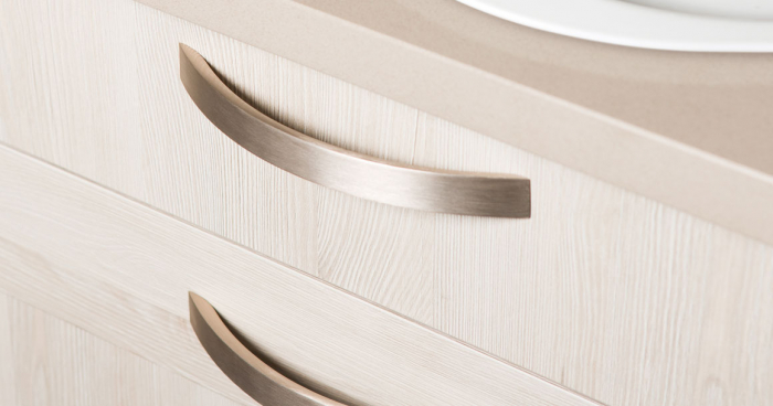 Arko - Maner pentru mobila, finisaj otel inoxidabil, L:292 mm [2]