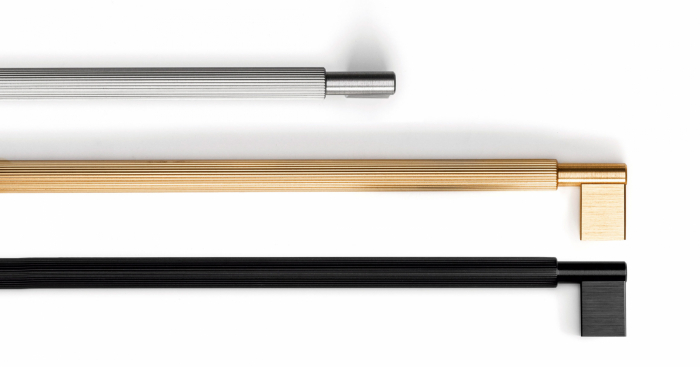 Arpa - Maner pentru mobila, finisaj otel inoxidabil, L 1200 [8]