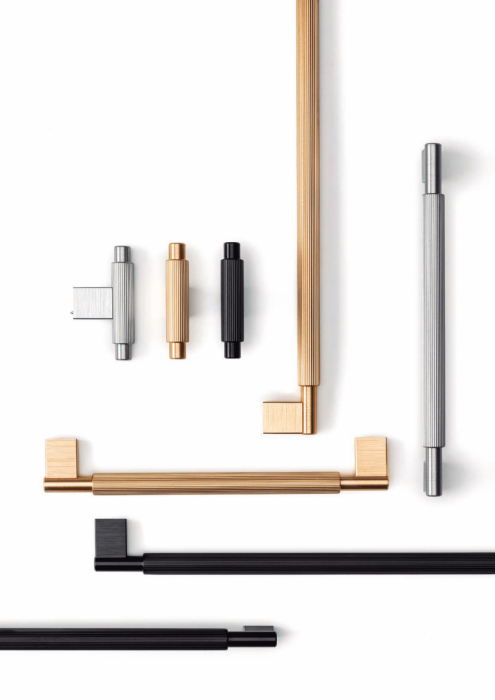 Arpa - Maner pentru mobila, finisaj otel inoxidabil, L 1200 [4]