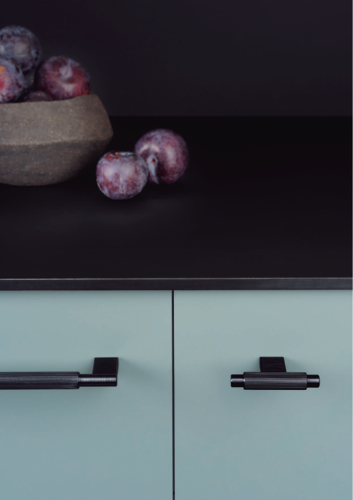 Arpa - Maner pentru mobila, finisaj otel inoxidabil, L 212 mm [6]