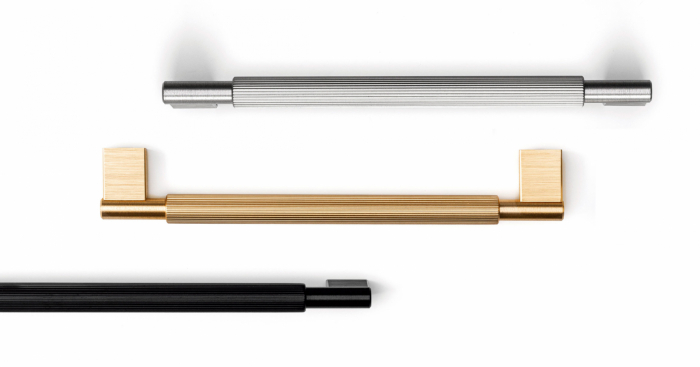 Arpa - Maner pentru mobila, finisaj otel inoxidabil, L 340 mm [7]