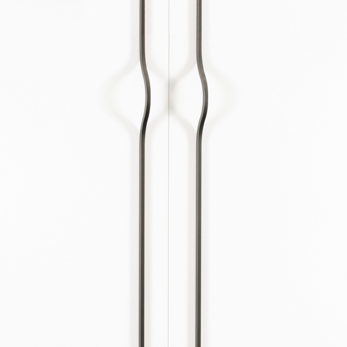 Brave - Maner pentru mobilier, finisaj gri metalizat, L:1040 mm [2]