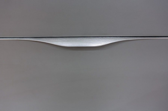 Forma - Maner pentru mobila, finisaj otel inoxidabil, L:1197 mm [5]