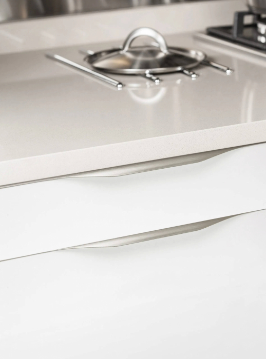 Maner pentru mobila Forma, finisaj otel inoxidabil, L:397 mm [7]