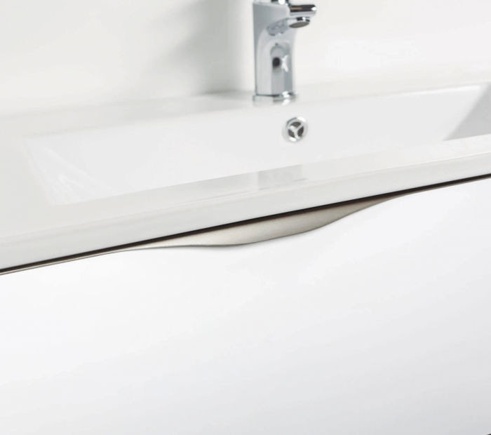 Forma - Maner pentru mobila, finisaj otel inoxidabil, L:897 mm [6]