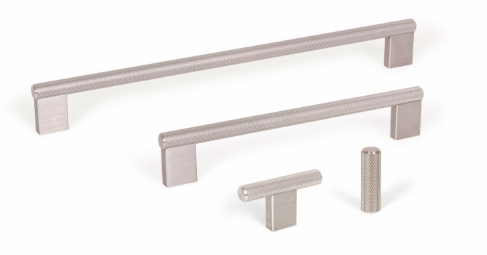 Graf Mini - Maner pentru mobila, finisaj otel inoxidabil, L= 182 mm [4]