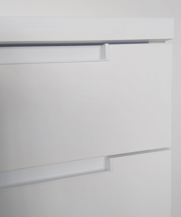 Hexxa - Maner pentru mobila, finisaj alb mat, L 350 mm [2]