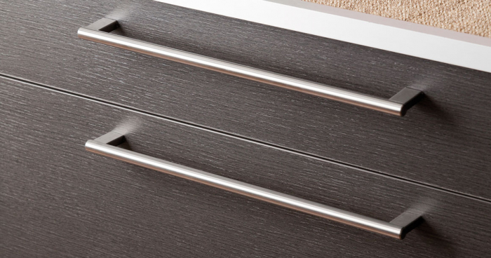 Kombi - Maner pentru mobila, finisaj otel inoxidabil periat, L:214 mm [2]