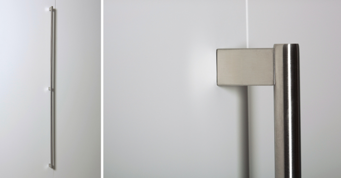 Kombi Long - Maner pentru mobila, finisaj otel inoxidabil periat, L:1114 mm [2]