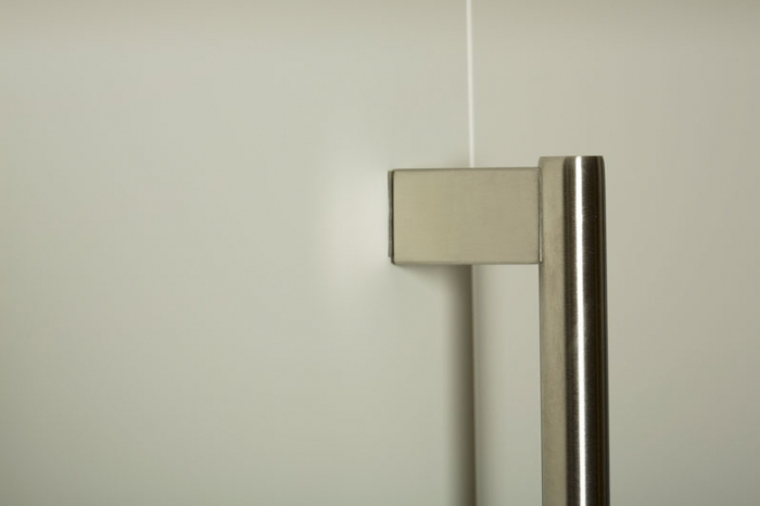 Maner pentru mobila Kombi Long, finisaj otel inoxidabil periat, L:814 mm [4]