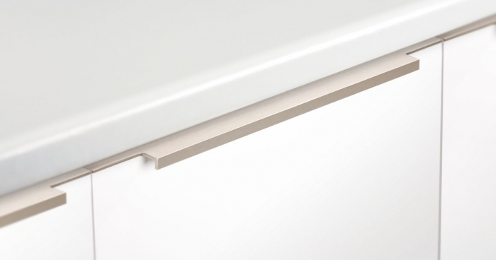 Linear - Maner pentru mobila, finisaj otel inoxidabil, L:897 mm [3]