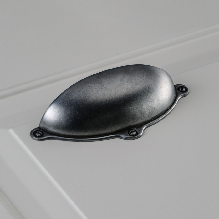 Marsala - Maner pentru mobila, finisaj argint antichizat, L:99.5 mm [7]