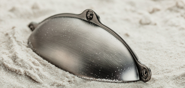 Marsala - Maner pentru mobila, finisaj titan periat, L:99.5 mm [5]