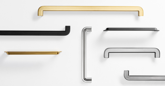 Nice - Maner pentru mobila, finisaj gri cenusiu periat, L 184.6 mm [6]