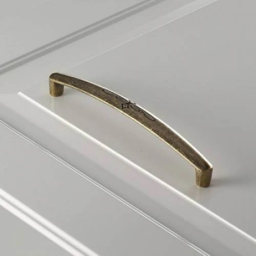 Olbia - Maner pentru mobila, finisaj alama antichizata, L:136 mm [4]