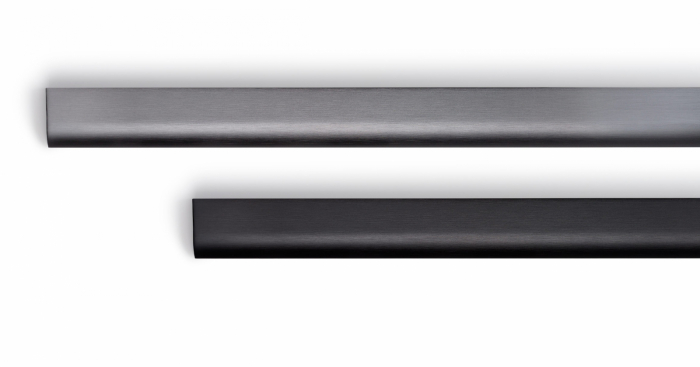 Ona Long - Maner pentru mobila, finisaj gri periat, L 1500 mm [4]