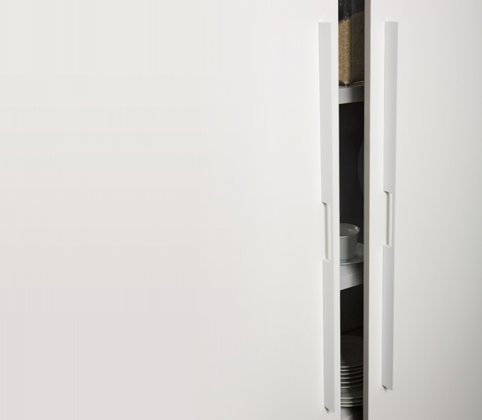 Peak - Maner pentru mobila, finisaj alb mat, L 1800 mm [5]