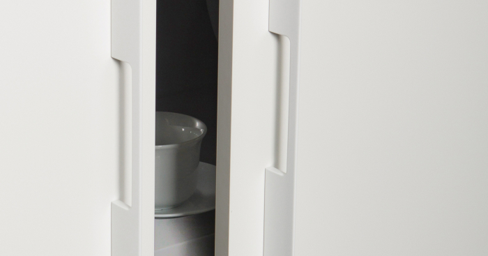 Peak - Maner pentru mobila, finisaj alb mat, L 800 mm [4]