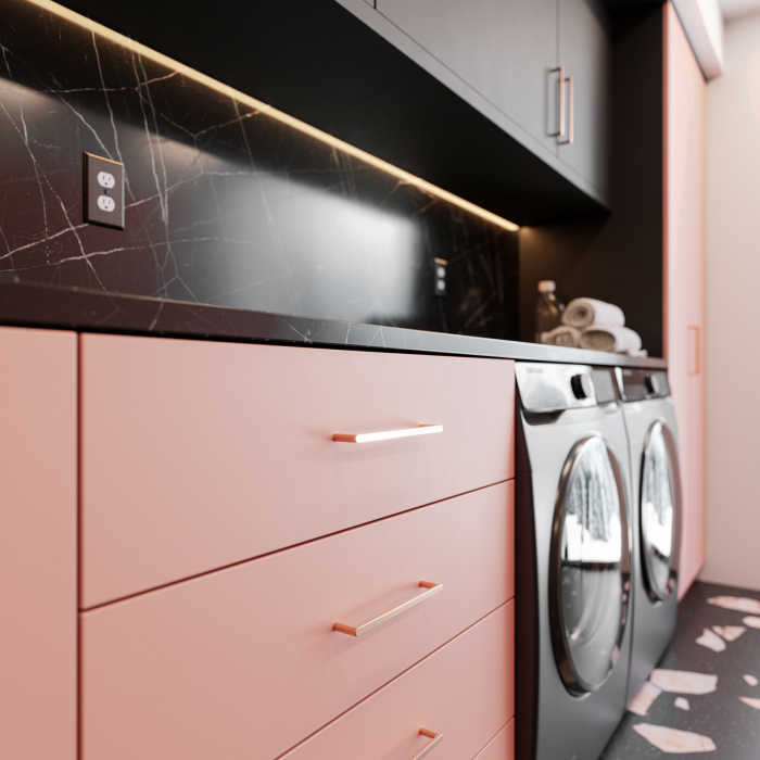 Pura - Maner pentru mobila, finisaj cupru lustruit, L:168 mm [5]