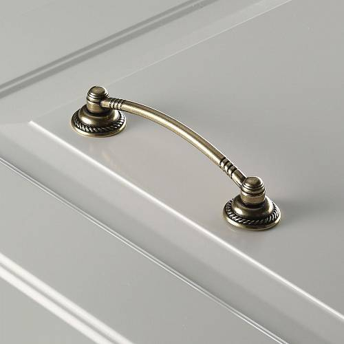 Rennes - Maner pentru mobila, finisaj alama antichizata, L:121 mm [3]