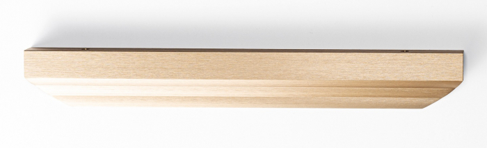 Skala - Maner pentru mobila, finisaj alama cava periata, L 350 mm [5]