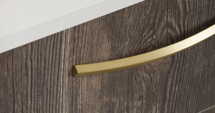 Smee - Maner pentru mobila, finisaj alama periata, L:231 mm [2]