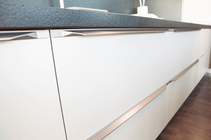 Tamm - Maner pentru mobila, finisaj otel inoxidabil, L:890 mm [4]