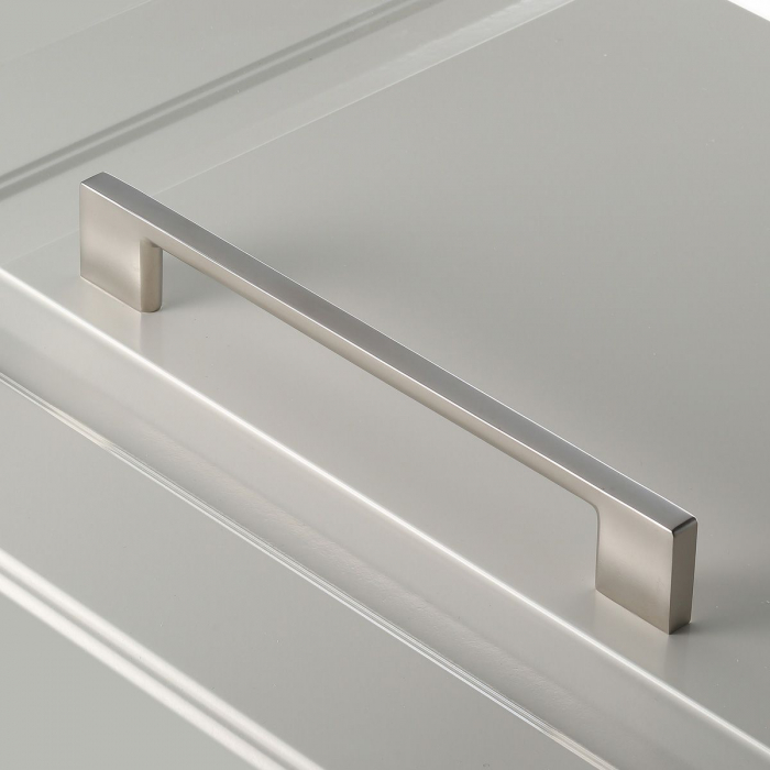 Maner pentru mobila Uzo, finisaj alb lucios, L:160 mm [3]